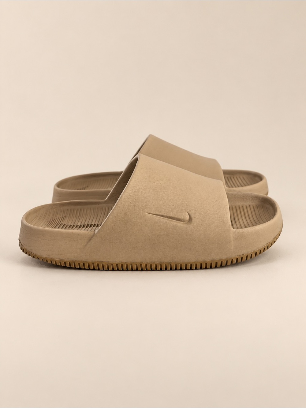 Nike Calm Slide Sesame Beige Foam Slides